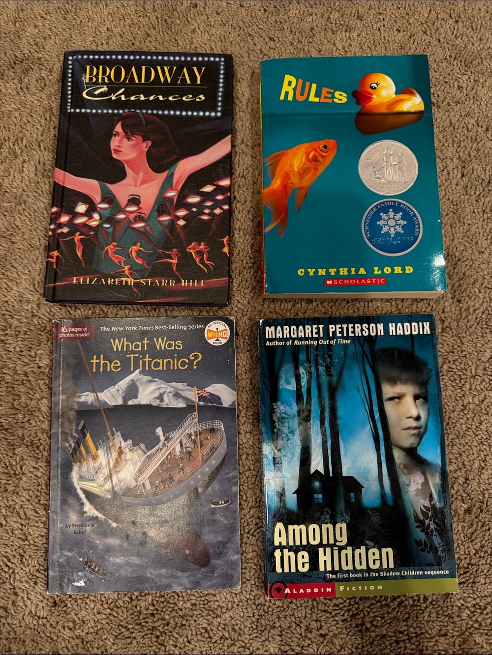 Upper Elementary /Secondary Chapter Books